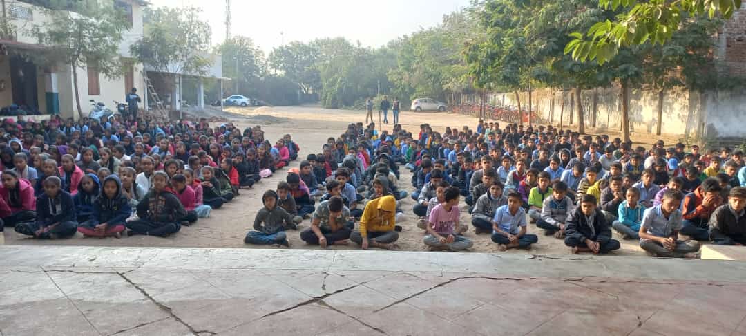 Shri M. K. 'National Consumer Day' was celebrated in Shah High School, Deser...