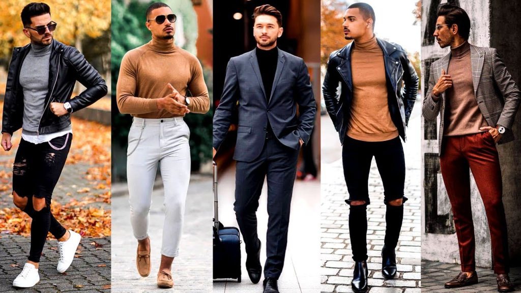 Wear a turtleneck sweater to look fashionable in winter season, look classy and stylish.