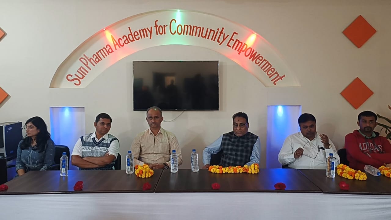 Sun Pharma Academy for Community Empowerment launched various community oriented development trainings.