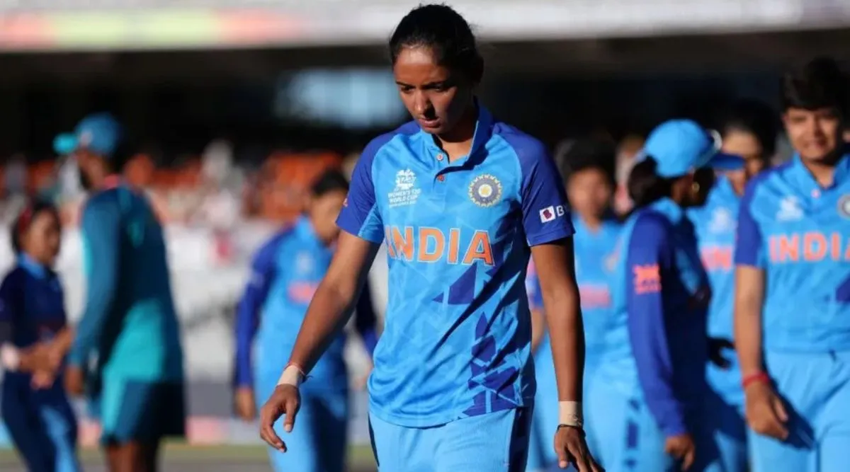 Harmanpreet Kaur was unfortunately run out, doing so in anger at middle ground