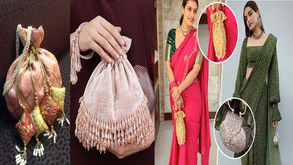 Make a beautiful potli bag from an old saree, everyone will praise you