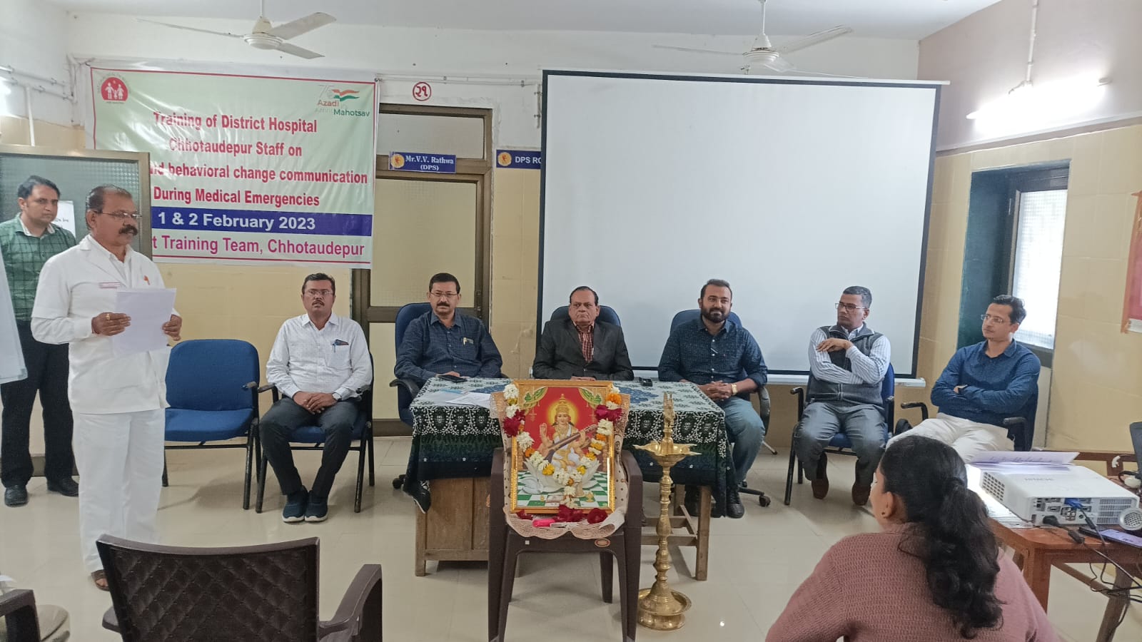 Social Behavior Change Communication Training Workshop was held at District Tuberculosis Center Chotaudepur.