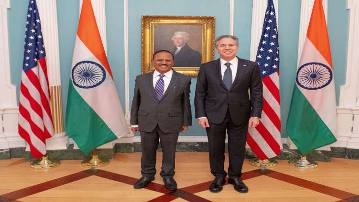 NSA Ajit Doval met with US Secretary of State Blinken, discussed these important issues