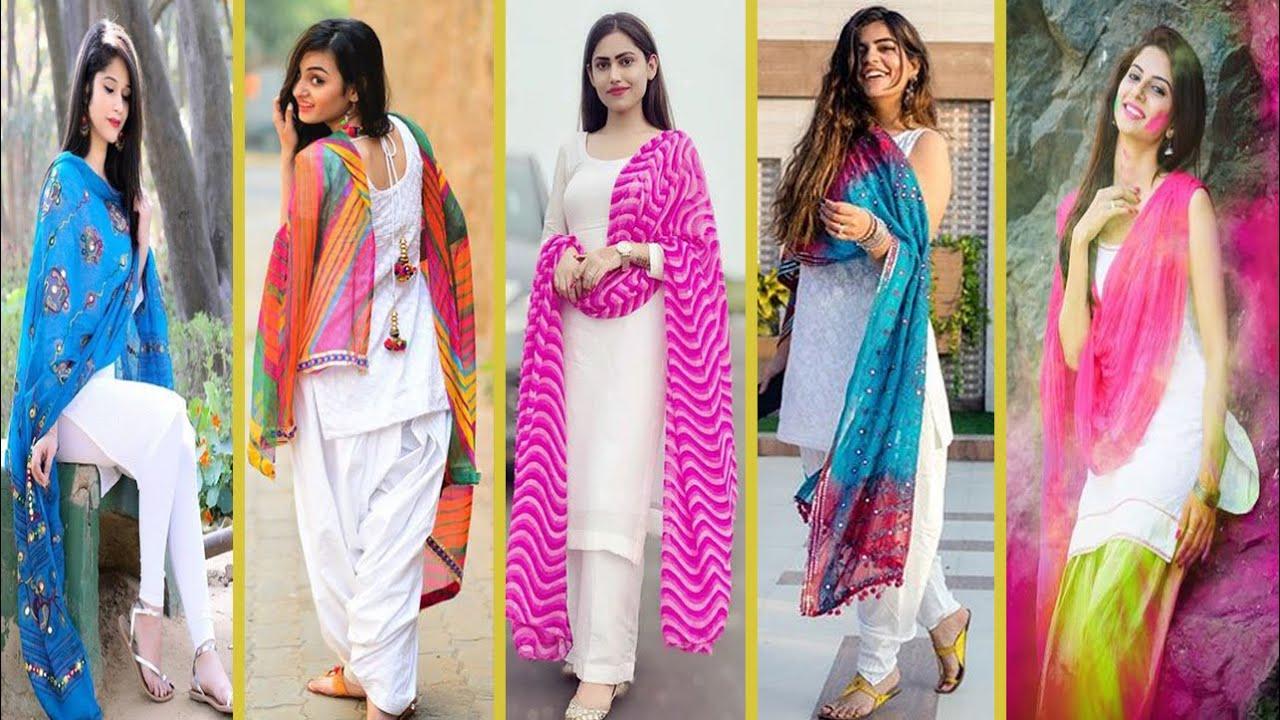 Trendy outfit for Holi, you will get a different look with stylish