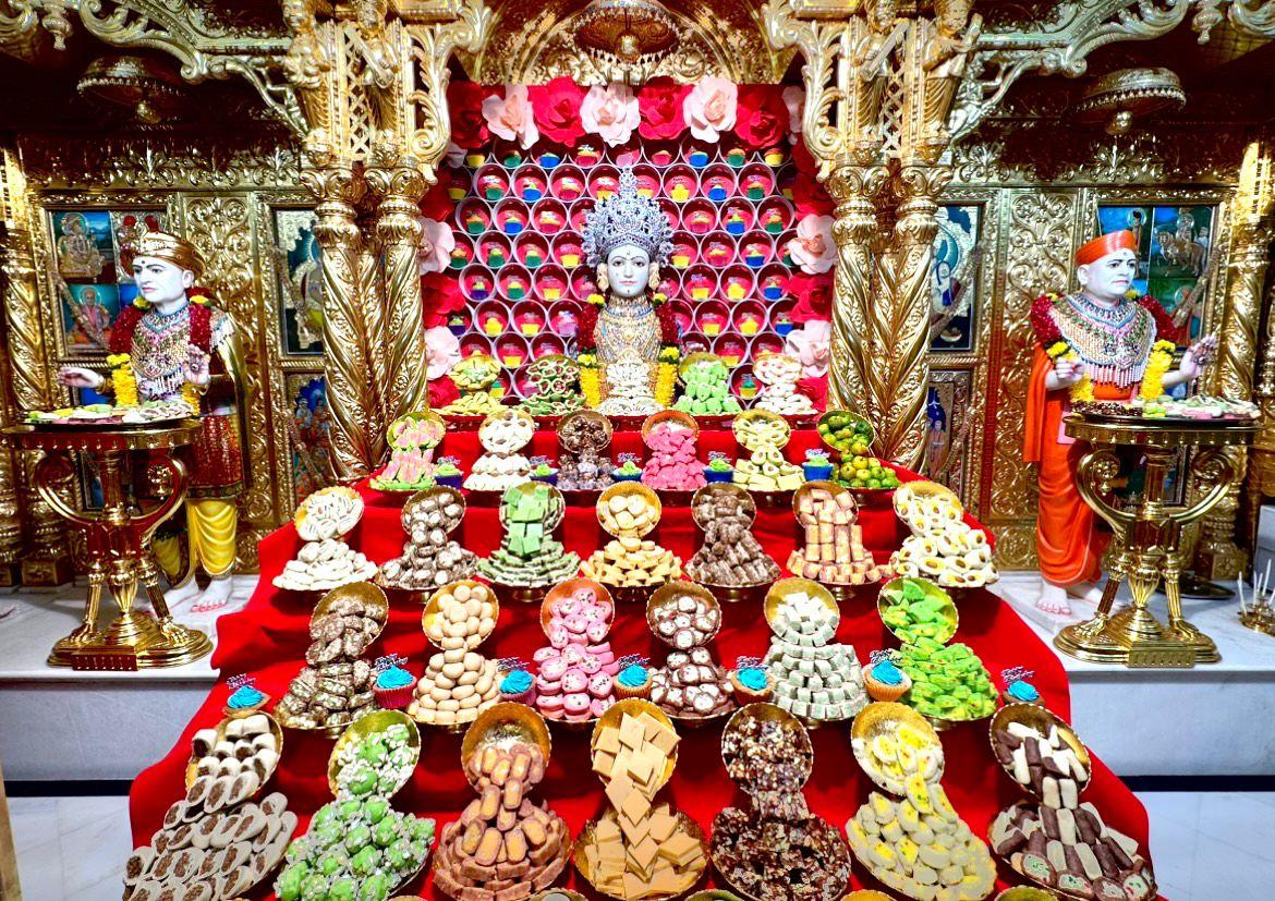 The festival was celebrated in Sri Swaminarayan temples across the country...