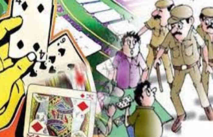 14 caught gambling in Worli matka at Chaklasi village in State Monitoring Cell raid