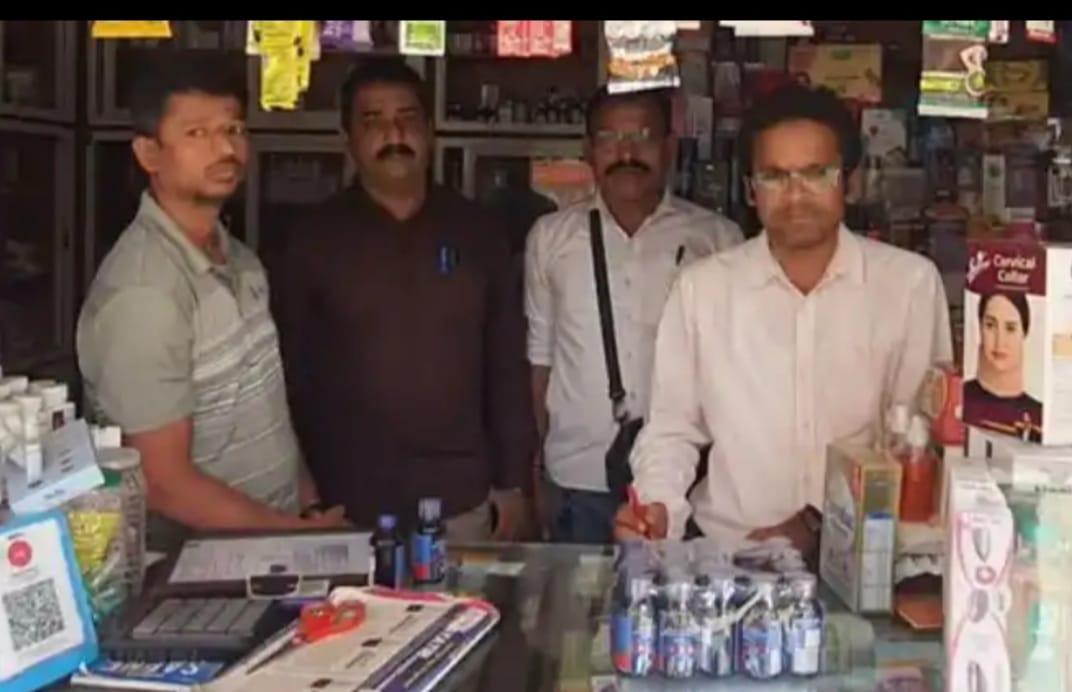 Police raids medical stores selling intoxicating syrup without prescription in Surat