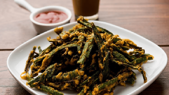 Kurkuri Bhindi Recipe: Tasty Kurkuri Bhindi can be made with less spices, everyone will love it.