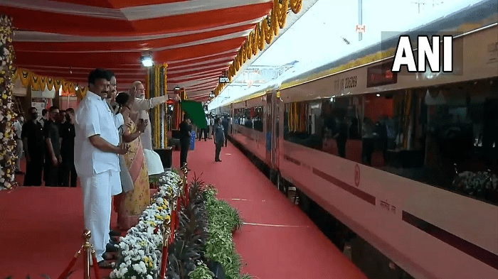 PM Modi flags off Secunderabad-Tirupati Vande Bharat train in Hyderabad