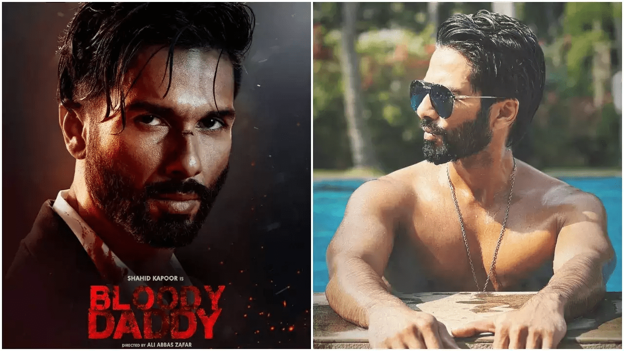 Shahid Kapoor looks dangerous in 'Bloody Daddy' teaser, release date announced