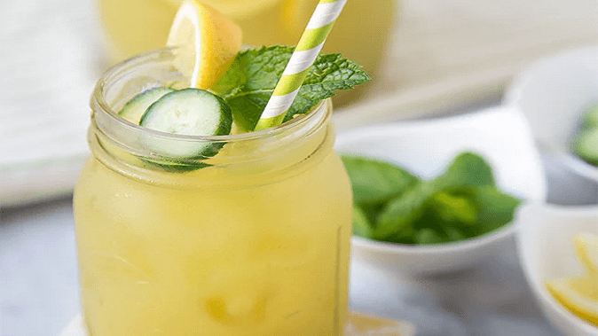 Make 'Masala Cucumber Lemonade' with Cucumber, learn the recipe from Chef Kunal