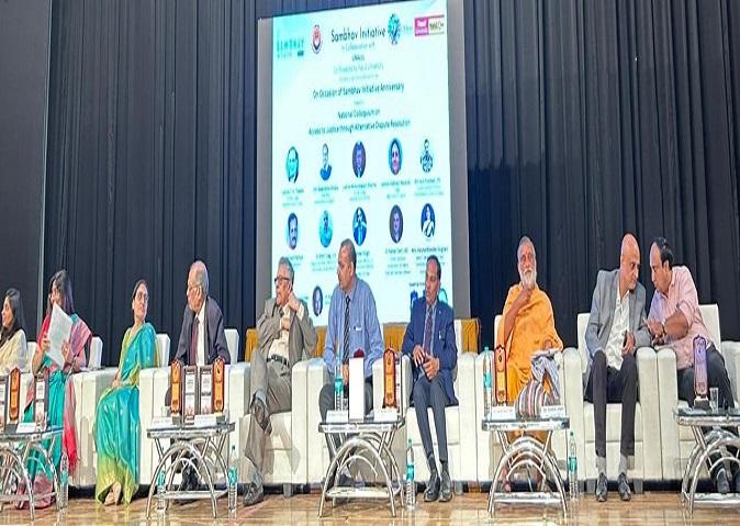 A national conference on 'Access to Justice through Alternative Dispute Resolution' was held at Parul University