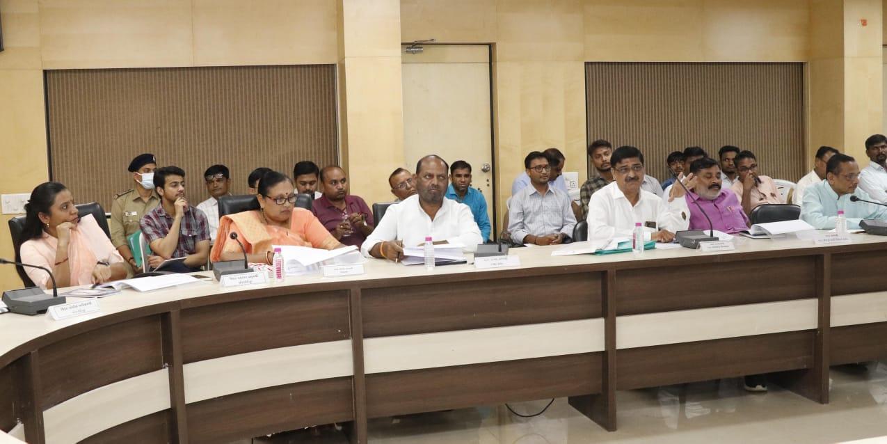 A District Coordination Committee meeting was held at Chotaudepur