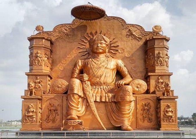 A great emperor of India King Veer Vikramaditya who called our India as Sone Ki Chidiyan....