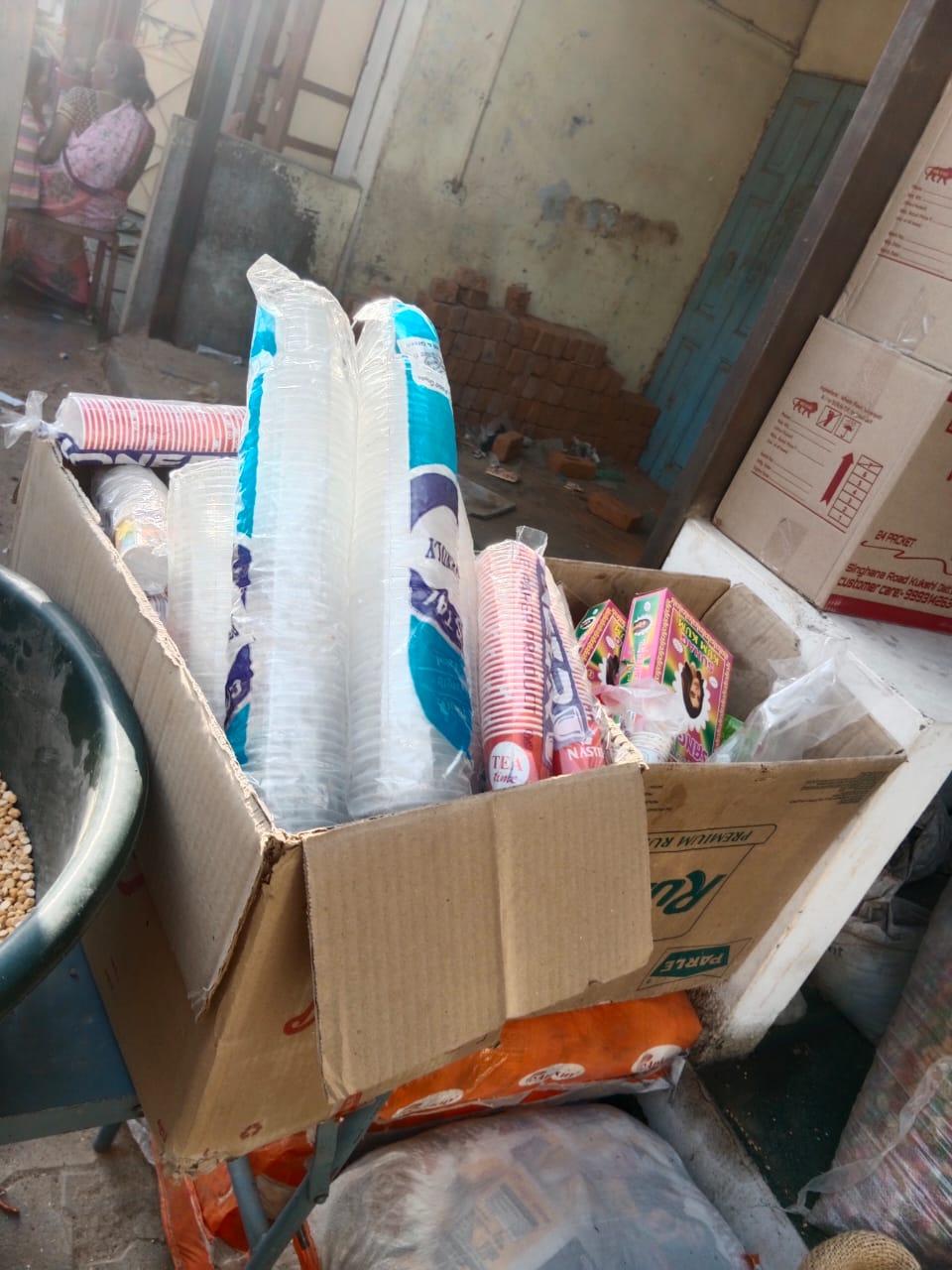 Mahisagar: Traders of the district beware, raids have been carried out in different areas of the city for single-use plastic.