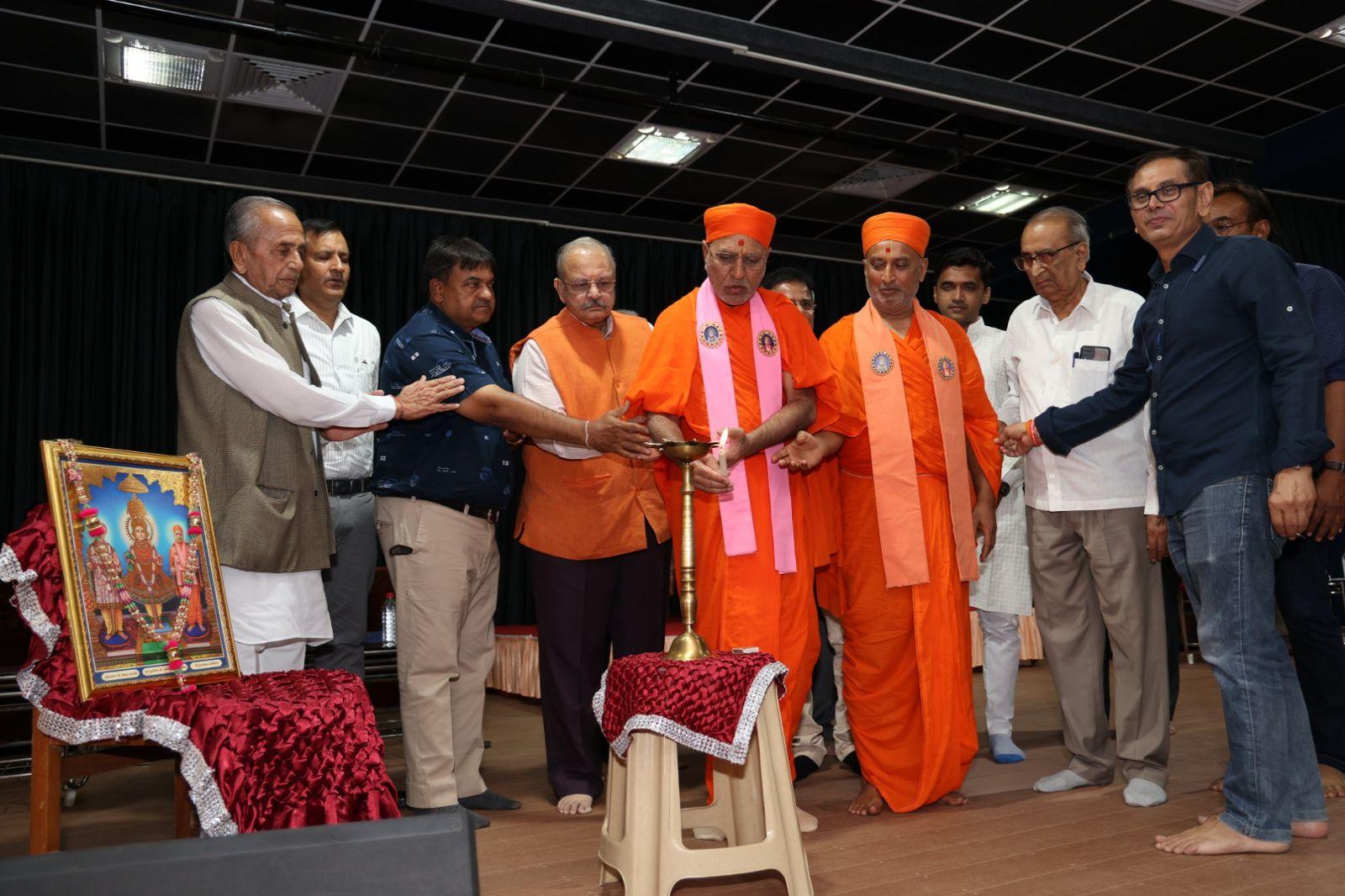 The book “Swatanrata - Struggle of Kutch and Kutch” published by Shri Swaminarayan Gadi Sansthan, Maninagar was released...