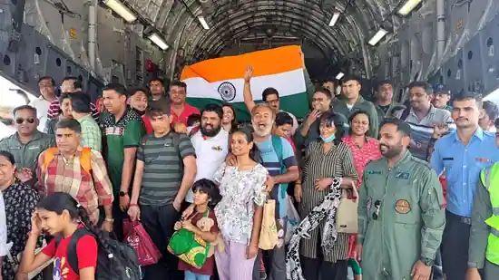 The state government repatriating Gujaratis trapped in the civil war in Sudan