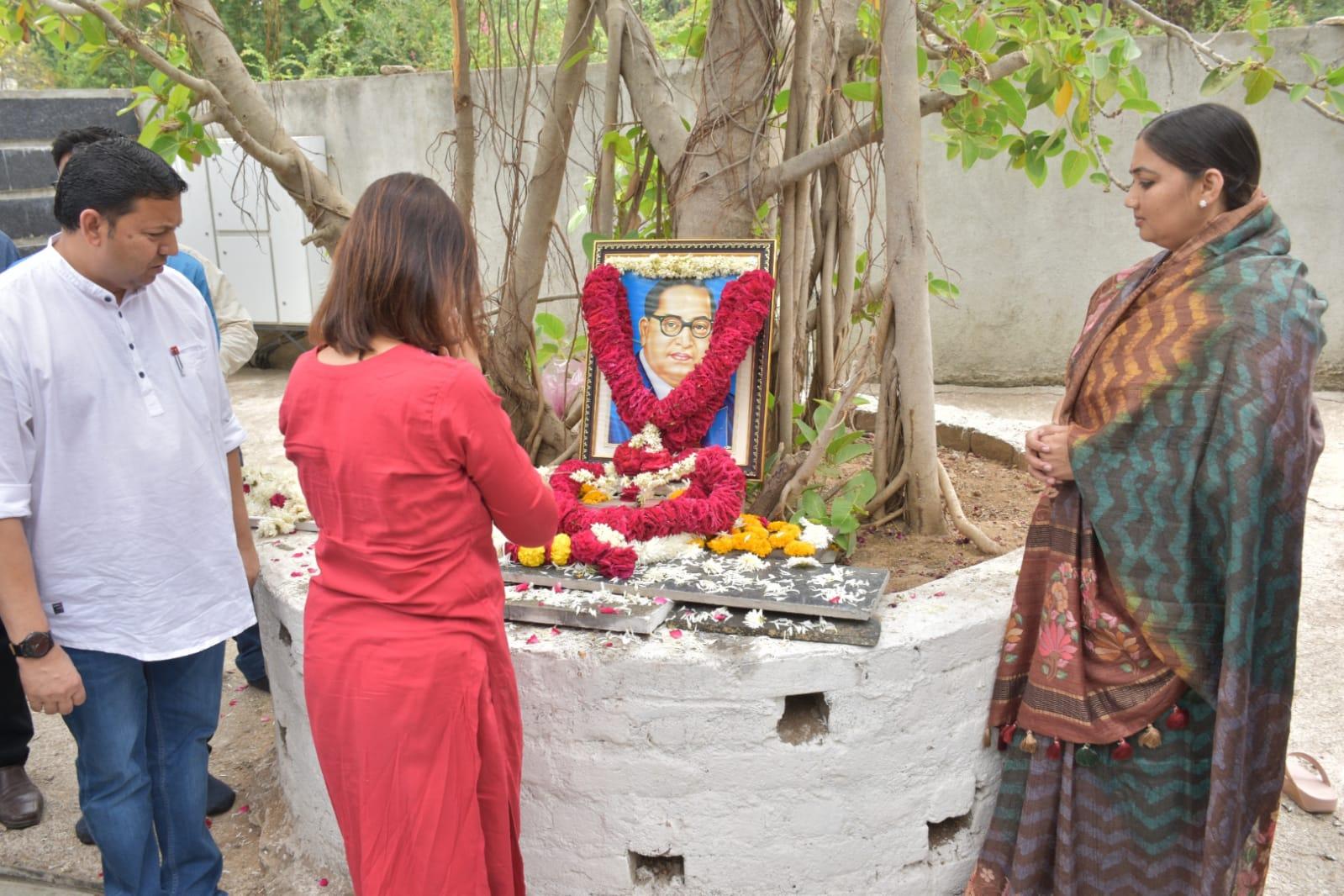 Dr. under construction in Vadodara. Baba Saheb's memorial for knowledge seekers