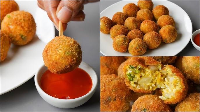 Try egg lollipop for breakfast, it becomes a crispy and tasty dish in minutes