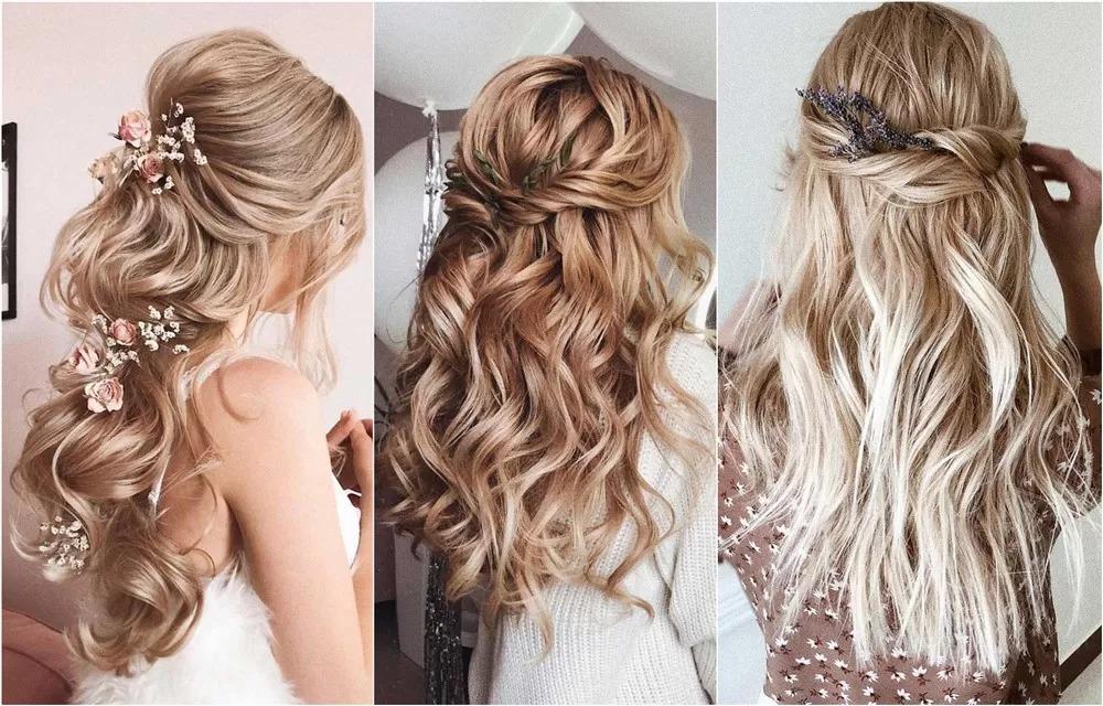 Put roses in your hair like this, the whole look will change