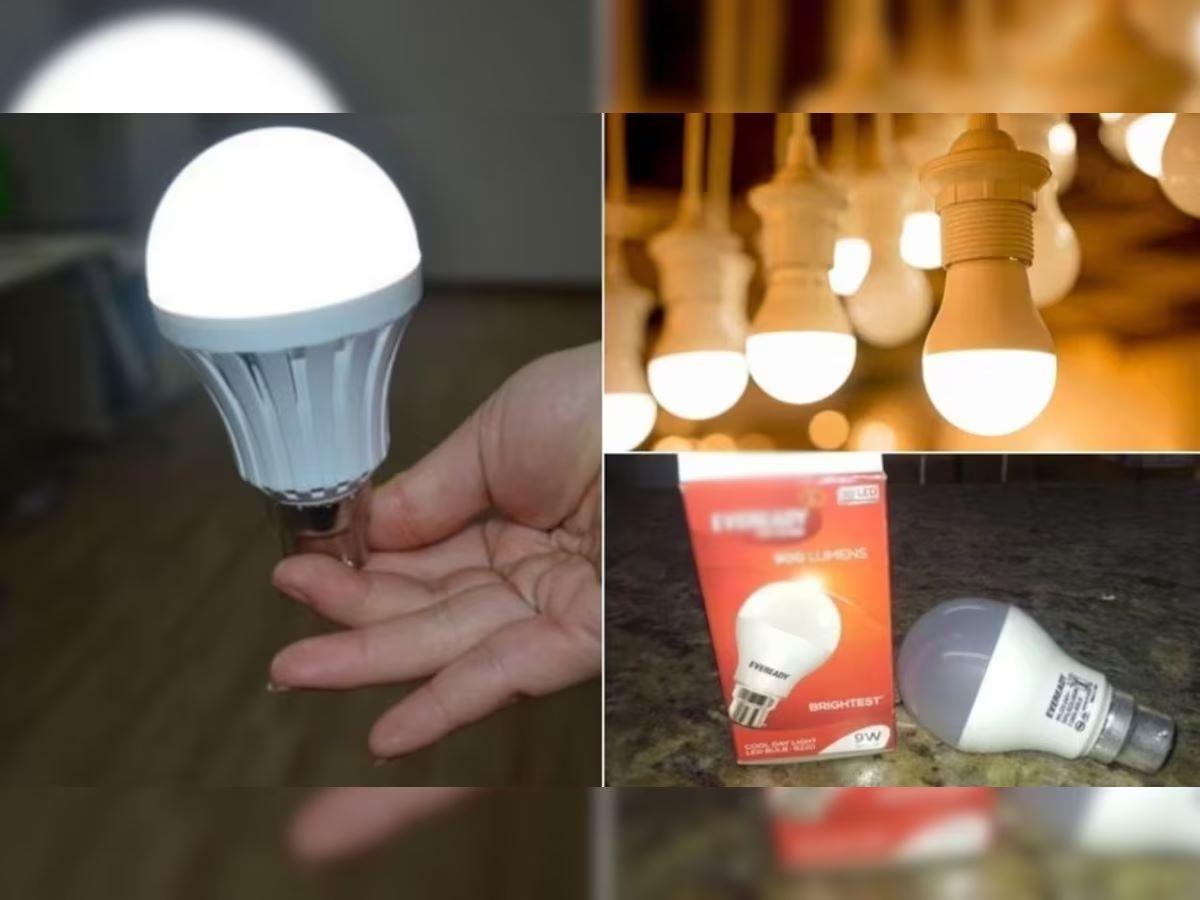 A bulb with an inverter makes a fuss! Gives 4 hours of glowing light without electricity