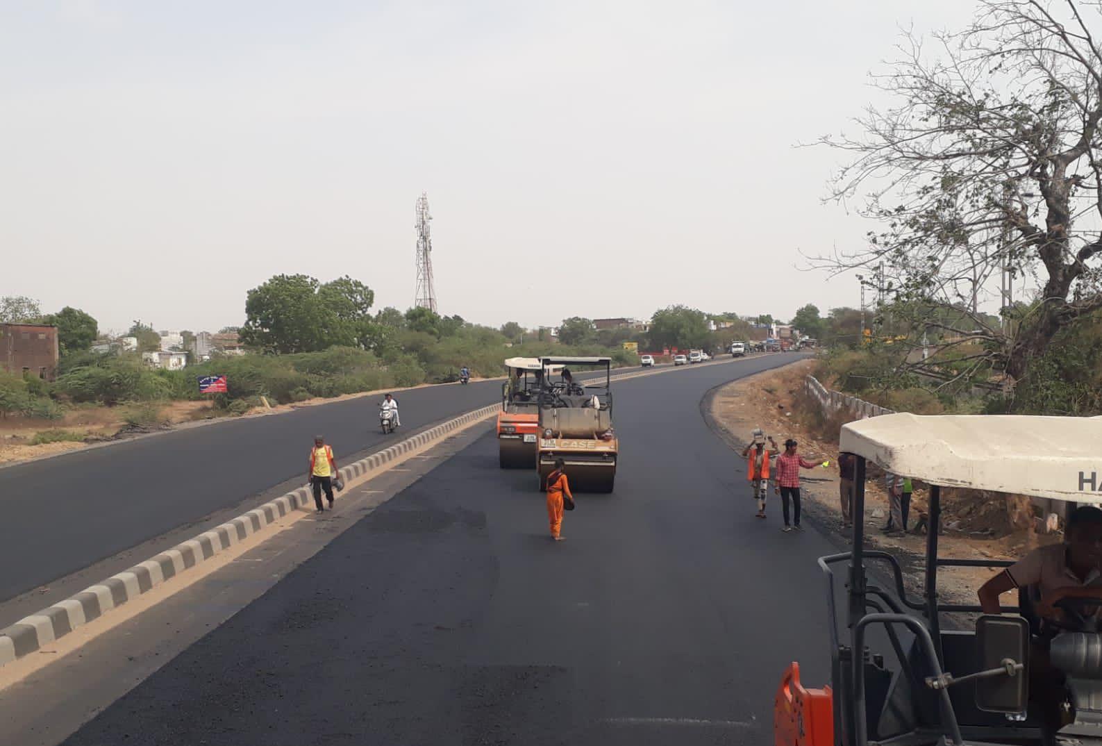 Vadodara-Waghodia State Highway for the first time in the country