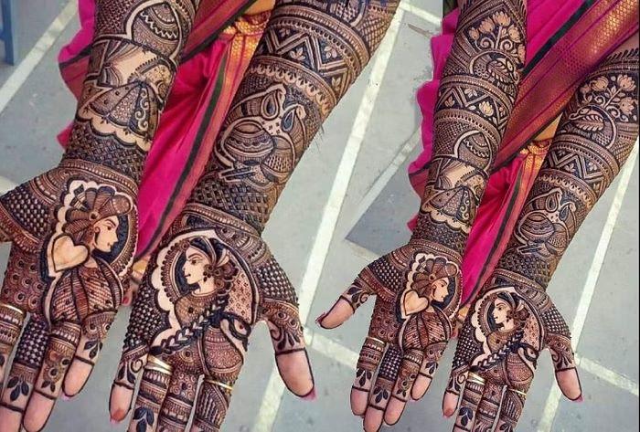 Mehndi in Vat Savitri will enhance the beauty of hands quickly, see here the latest designs