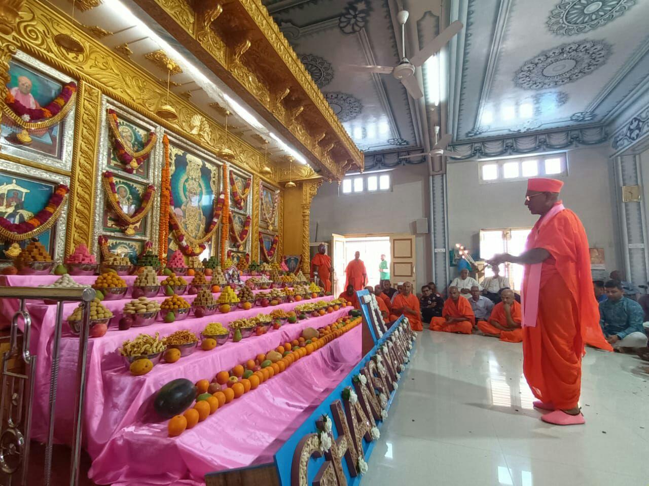 Completion of the 26-day Brahmasatra organized by Maninagar Shri Swaminarayan Gadi Sansthan at Kutch.