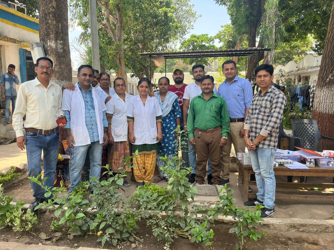 All disease diagnosis camp was held at Sub Jail Chotaudepur.