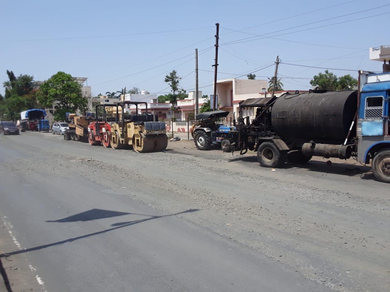 The question that is bothering the public is whether the road work will be done before the monsoon or after the 2024 elections???