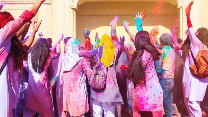 Due to this, the celebration of Holi has been banned in the college campus