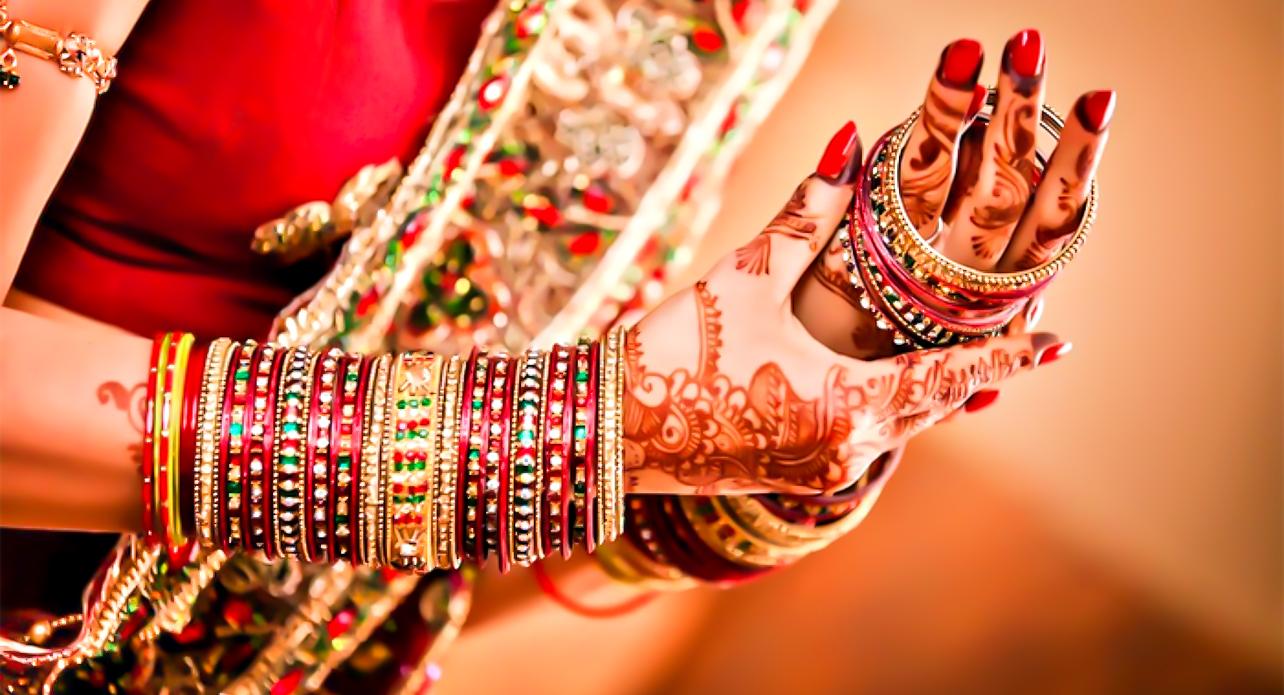 If the bangles are tight, follow these ways to put them on, they are also easy to take off.