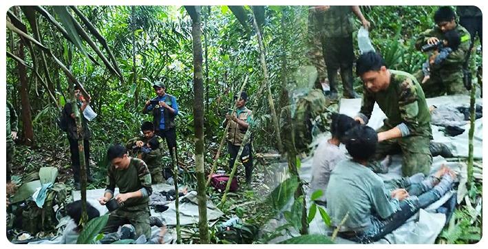 Children missing in Amazon jungle show courage, missing in accident 40 days ago; This is how lives are saved