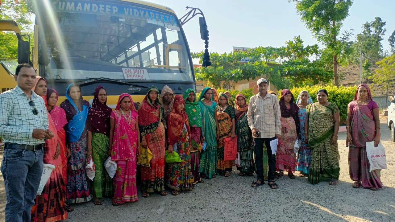 As a part of prevention of maternal and infant mortality in hinterland of Kawant taluka, screening program for pregnant sisters was conducted.