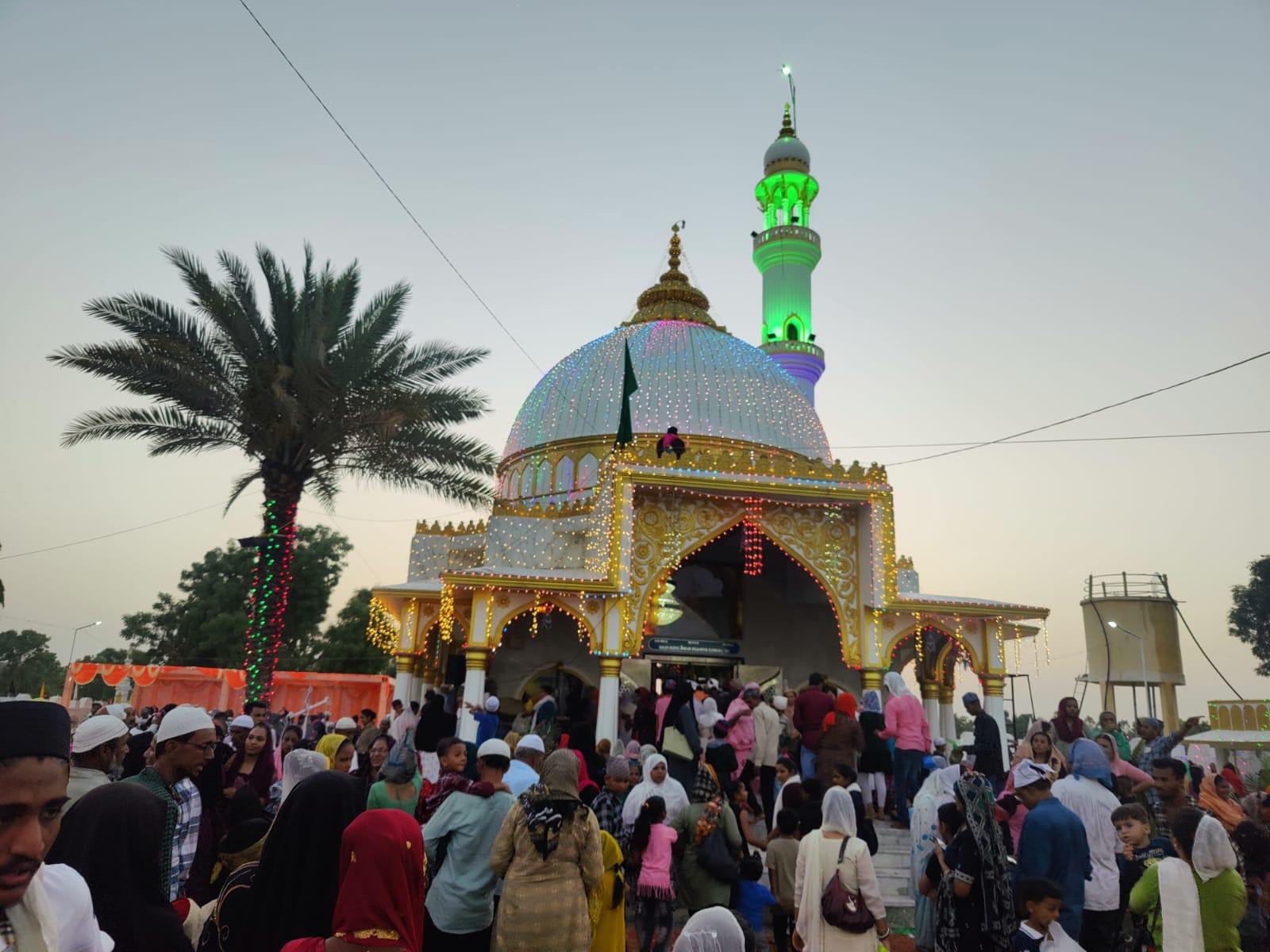 The annual two-day Ursh of Hazrat Syed Dada Sadar Saramast was celebrated with gaiety at Pandu.