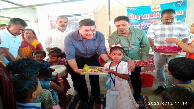 Girl Education and School Entrance Festival was celebrated at Boru Primary School