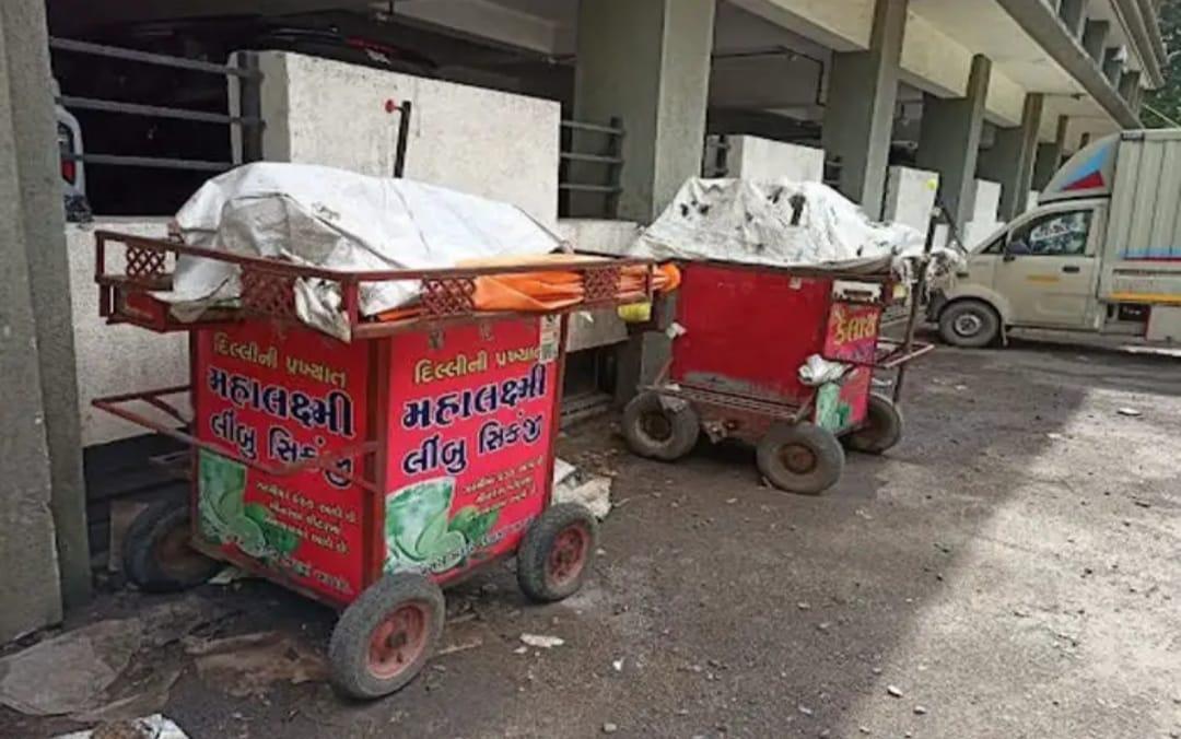 Lorry parking in Municipal pay and park