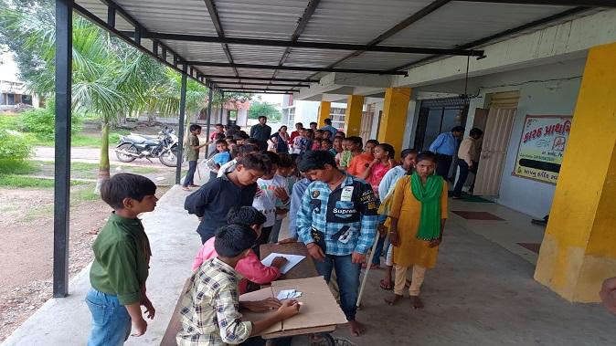 Child MP election was held in Karath Primary School