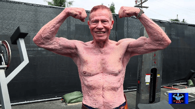 The world's oldest bodybuilder, still fit at 90, looks to take tips from long lines