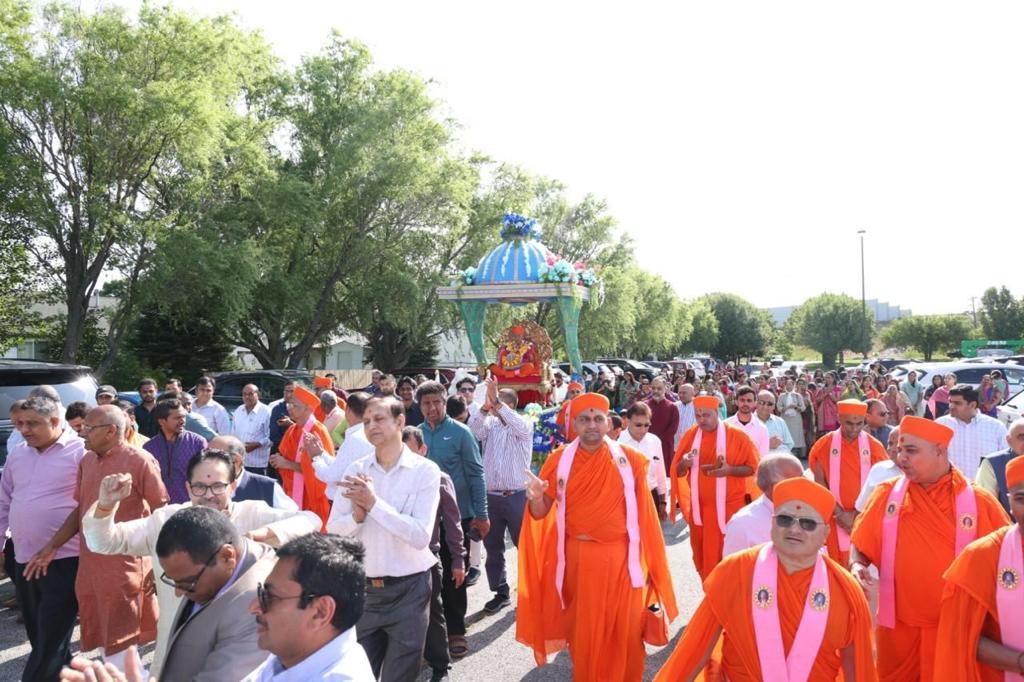 Culture Center and Community Hall inaugurated by Maninagar Swaminarayan Gadi Sansthan in Roseford, Toledo, Ohio - USA