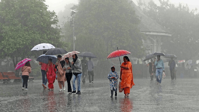 Monsoon will be normal in July; Heavy rain will occur in Himachal, Uttarakhand and Delhi