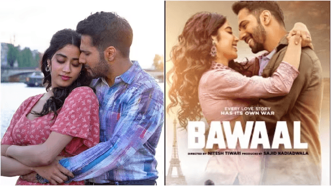 The teaser of Varun Dhawan-Janhvi's 'Bawaal' has been released, it will be released on this day