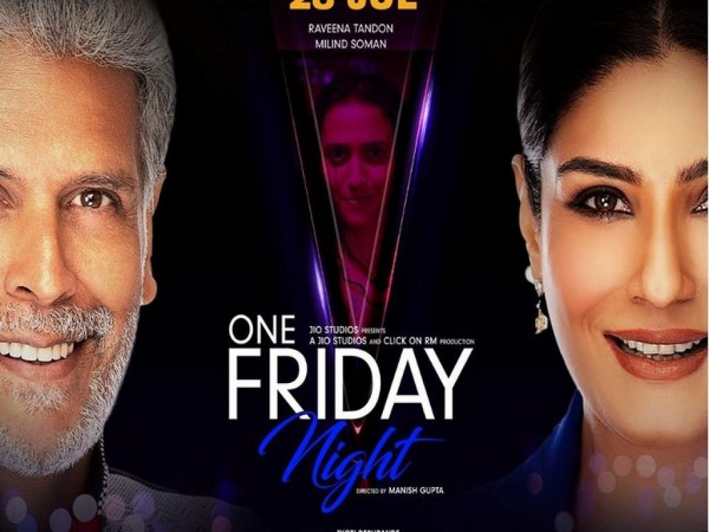 'One Friday Night' trailer released, Raveena-Milind will be seen doing romance-betrayal