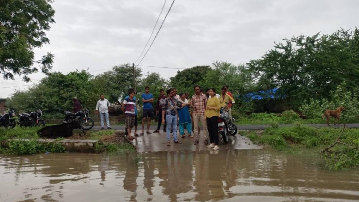 39 villages of Vadodara district were alerted due to heavy rain in Chotaudepur