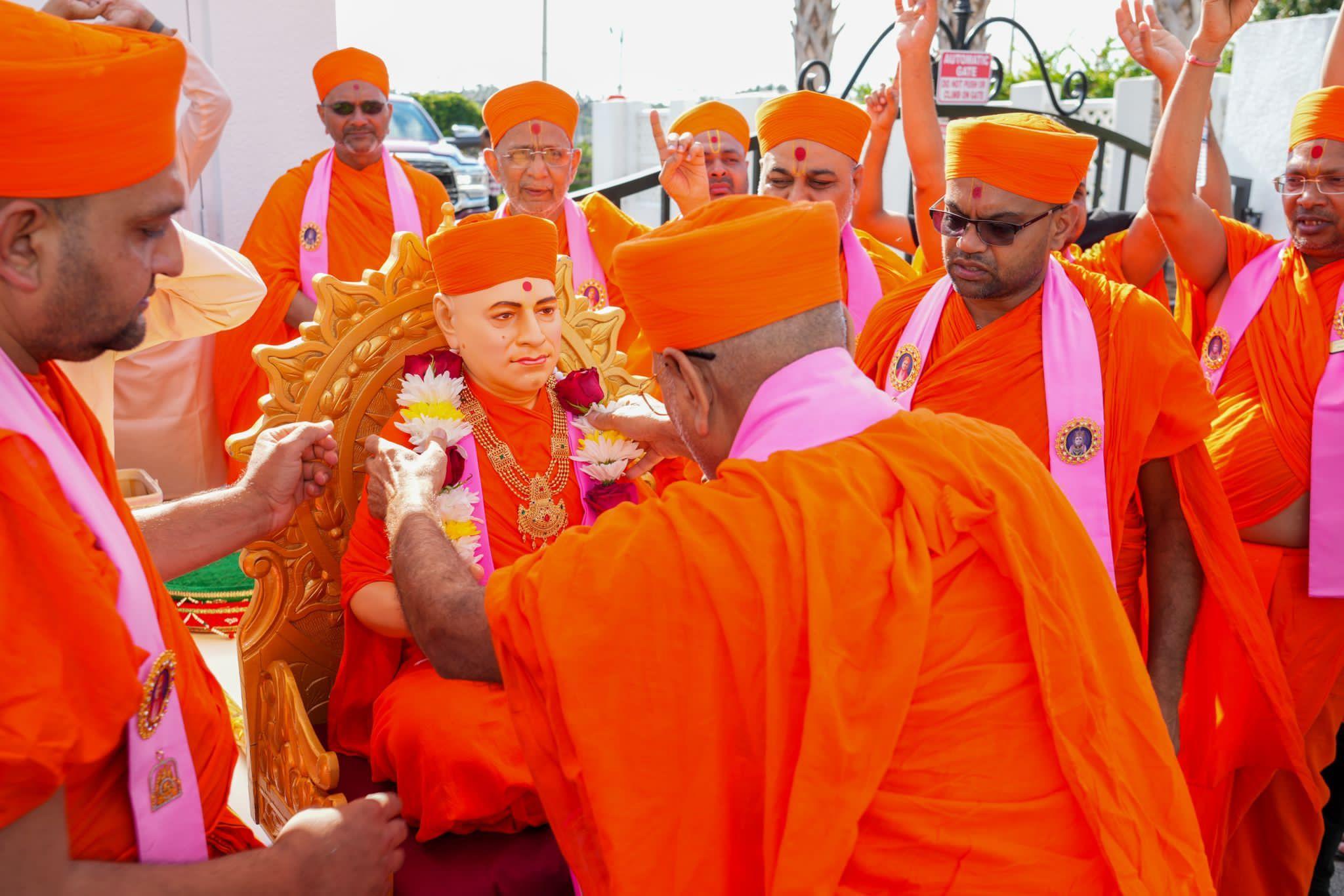 the-first-annual-patotsav-of-the-enthroned-ghanshyam-maharaj-was-held-in-grand-style-in-ocala-florida