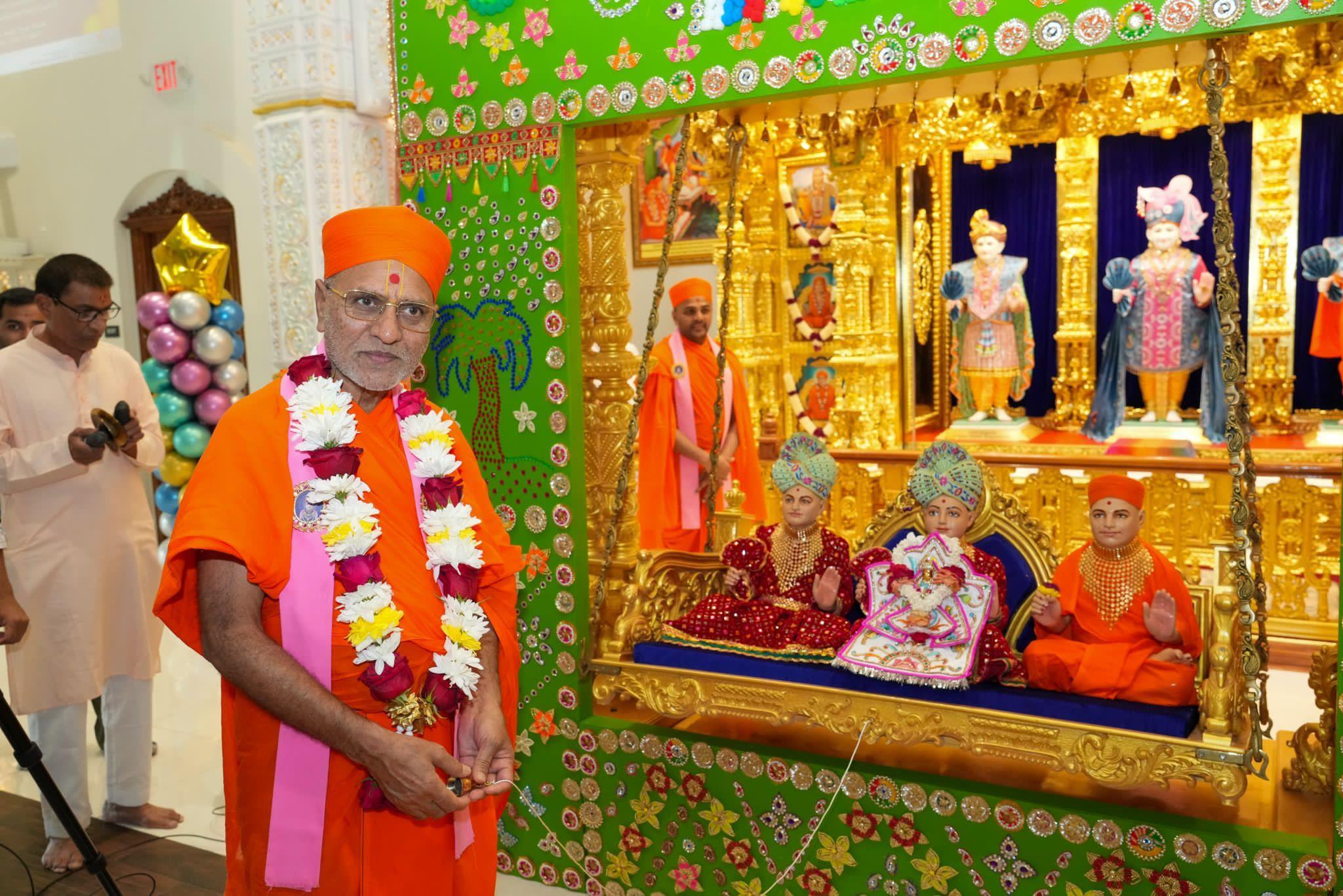 the-first-annual-patotsav-of-the-enthroned-ghanshyam-maharaj-was-held-in-grand-style-in-ocala-florida