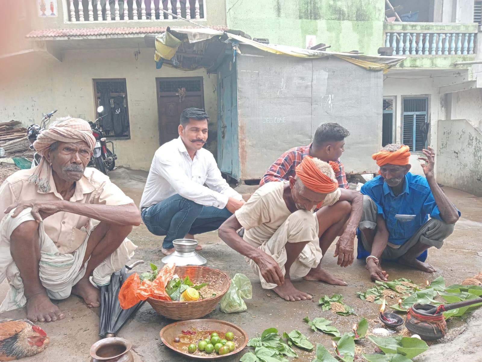 Panibar village celebrated Diwasa in a traditional way