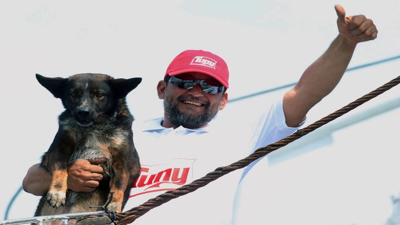 Man who went missing at sea with pet dog, found alive three months later, learn how he survived