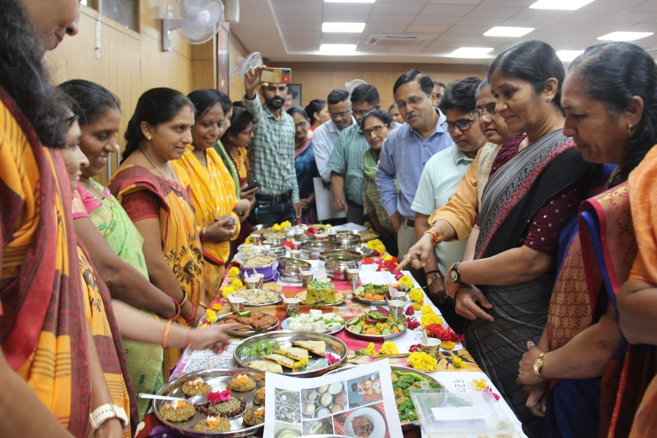 Panchmahal district level “Shri Anna” (millets) competition program was held