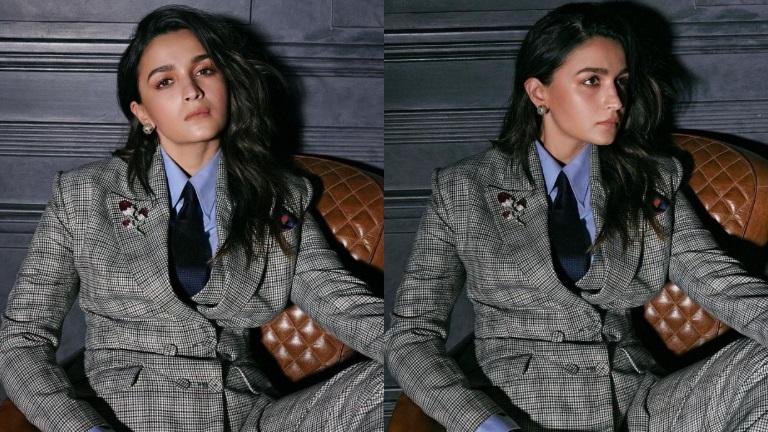 Alia Bhatt's boss lady look in pantsuit, every style is perfect